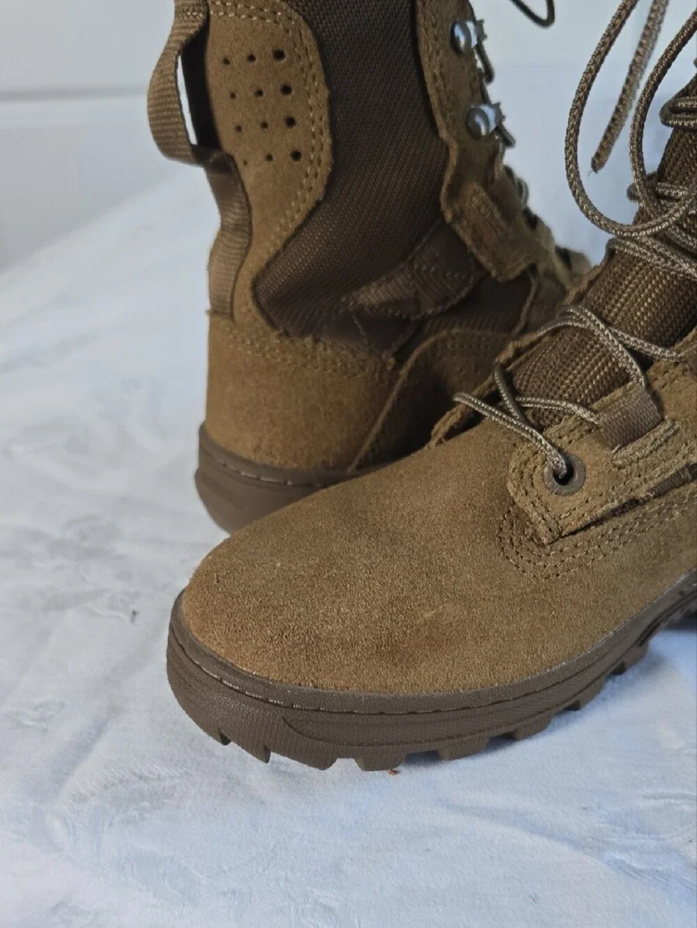 Rocky Havoc Lace-Up Military Tactical Boots in Brown NWOT Size 5W